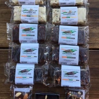 Gluten-free paleo chocolate bars from Rawmantic Chocolate